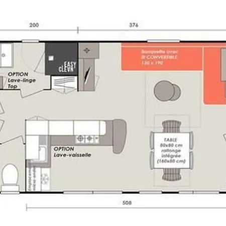 Mobilhome Luminosa*** Camping Fréjus